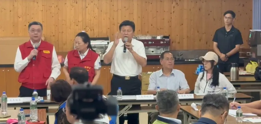 二度起衝突！傅崐萁在指揮所轟中央不負責任　卓榮泰憤而離席