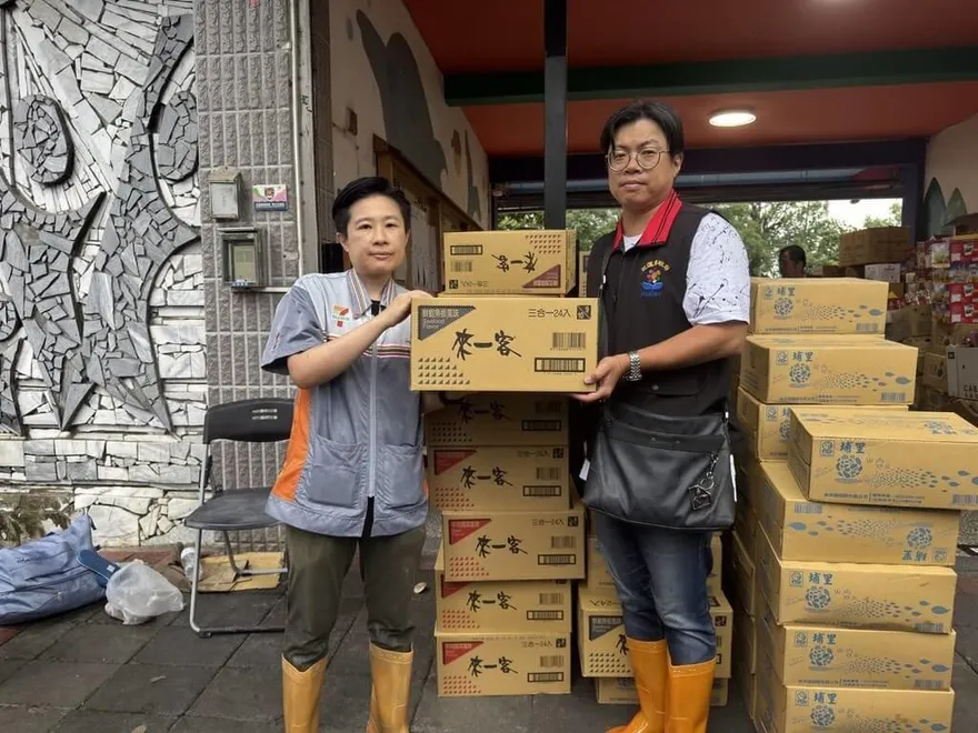 堰塞湖重創花蓮！3大零售通路火速馳援　暖心物資湧進避難所