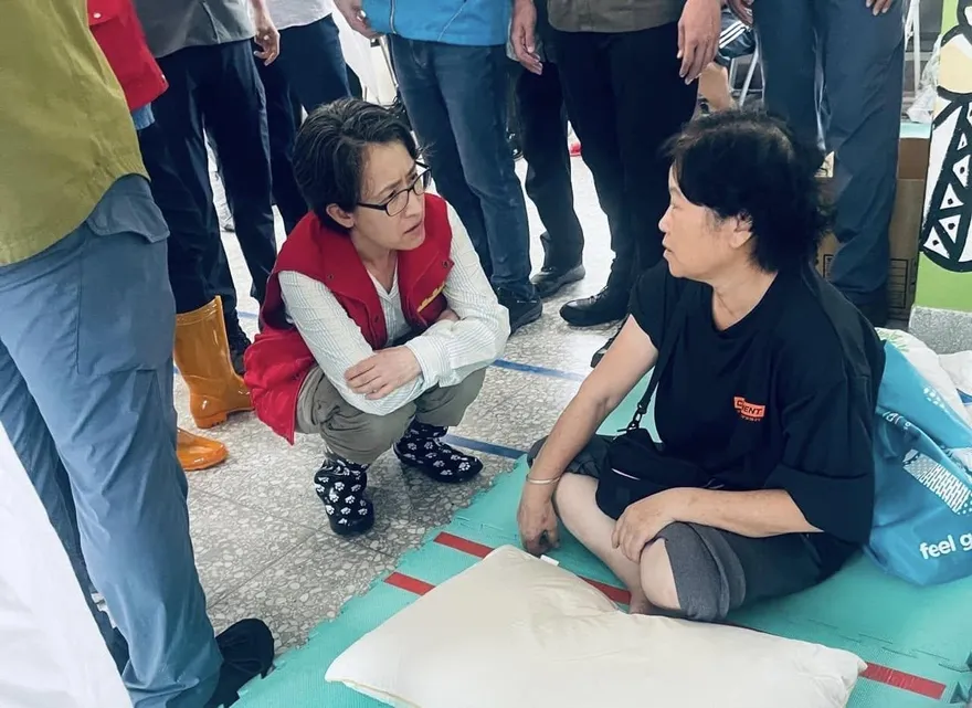 堰塞湖溢流水淹光復市區　蕭美琴：政府將協助重建家園