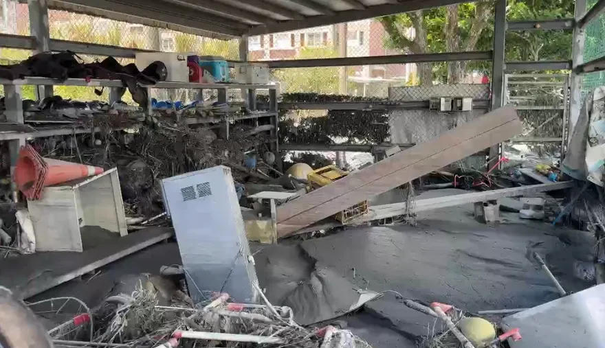 花蓮光復國中棒球場遭洪水沖毀！國手搖籃陷危機急盼重建