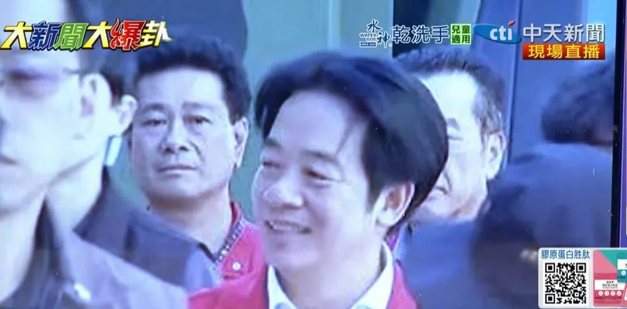 影/賴清德花蓮視察露出微笑　郭正亮怒轟：你在笑什麼？看了很生氣！