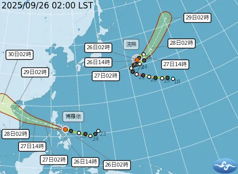 一連熱六天！　吳德榮：雙颱對台灣沒有威脅