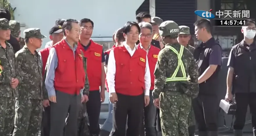 看賴清德花蓮勘災互動！郭正亮不忍了批：麻木不仁