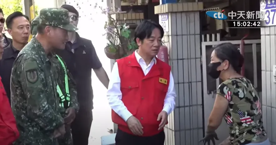賴清德花蓮勘災吐驚句！「好像每家老公身體都不好」網傻眼開轟