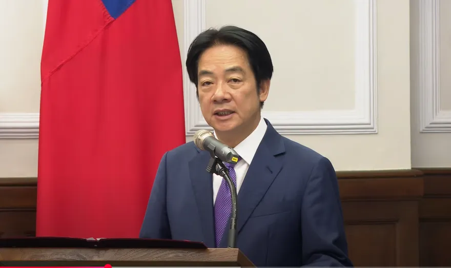 賴清德接見外賓喊：中國用「混合戰」影響各國政治決策