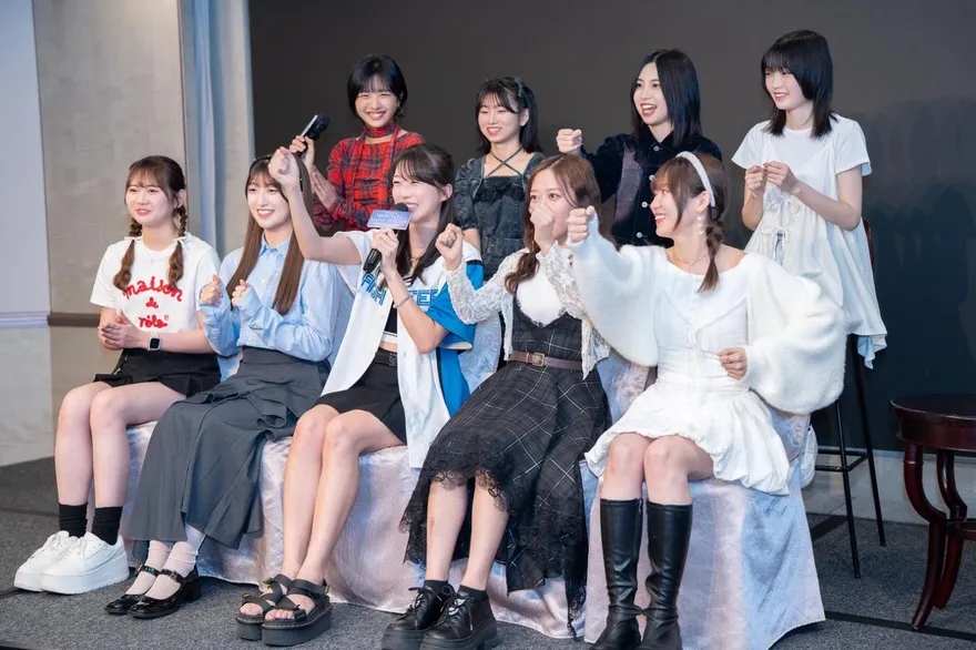 早安少女組鞠躬向花蓮獻慰問　日職火腿鐵粉牧野真莉愛熱唱陽岱鋼應援曲