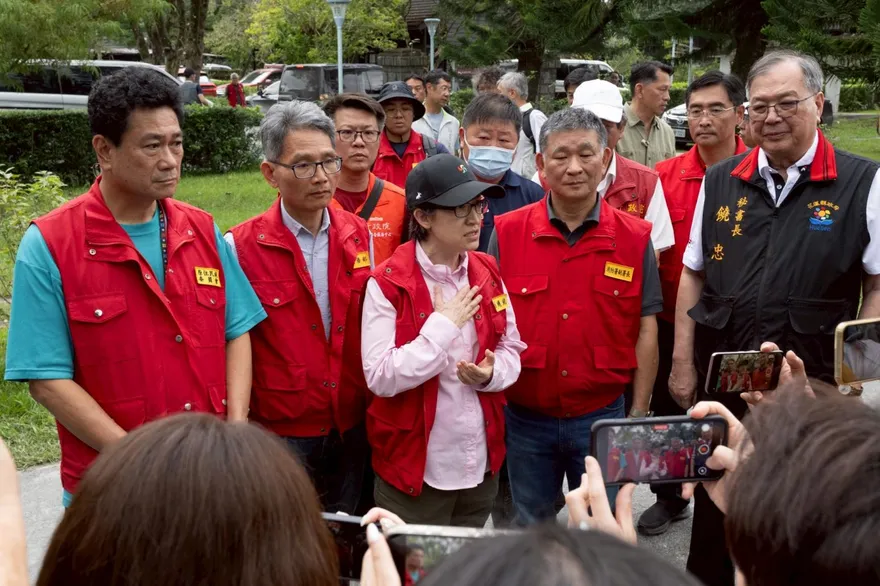 到花蓮勘災要災民迴避？蕭美琴澄清：願傾聽意見沒要求迴避