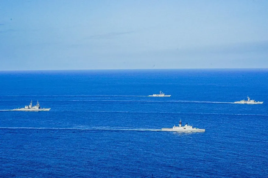 海軍「海強」操演明登場　海巡艦艇納編驗證平戰轉換