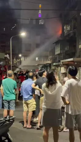 教師節連假不平靜！南港公寓爆大火　幸無傷亡
