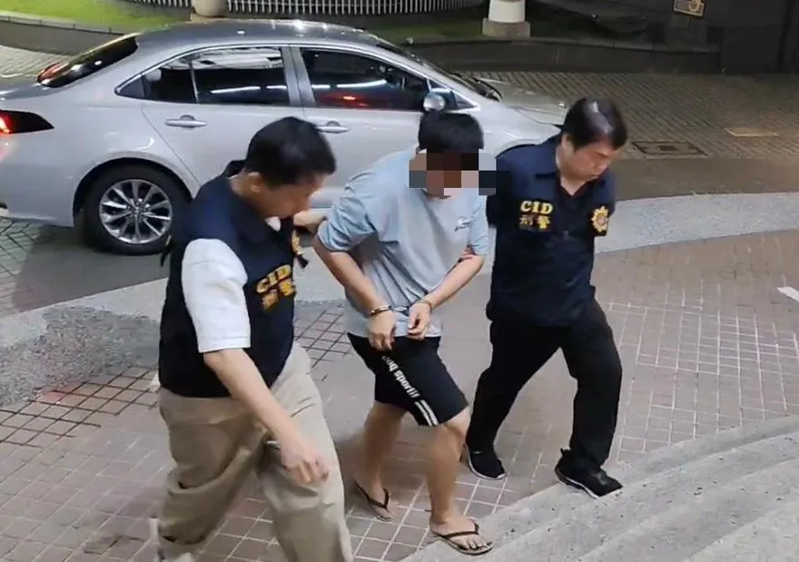 影/高雄27歲通緝男「違停＋毒駕」落跑　警轟9槍台南落網