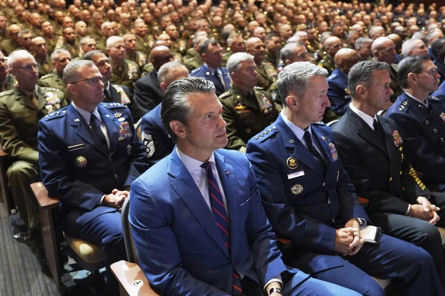 赫格塞斯召開高階將領會議　呼籲改變軍中文化、強調「戰士精神」