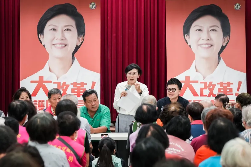 全力拚綠營高雄市長初選　林岱樺喊大改革、護國市長！