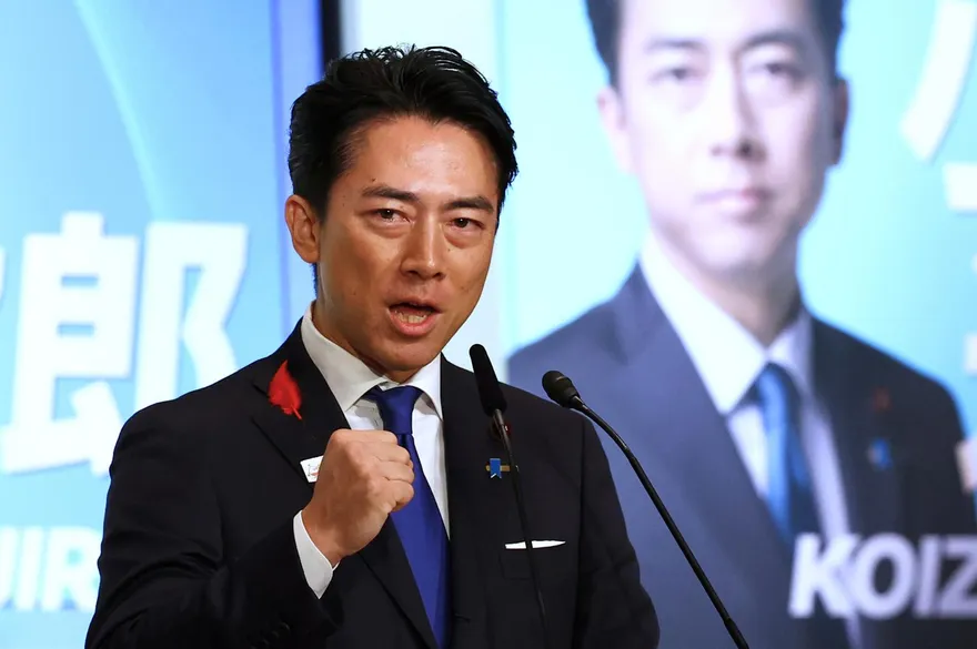 小泉進次郎陷讀稿機爭議！自民黨總裁選舉敗給高市早苗