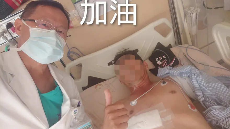 影/苗栗有救人超人！隨機殺人案再傳好消息　林男今轉出加護病房