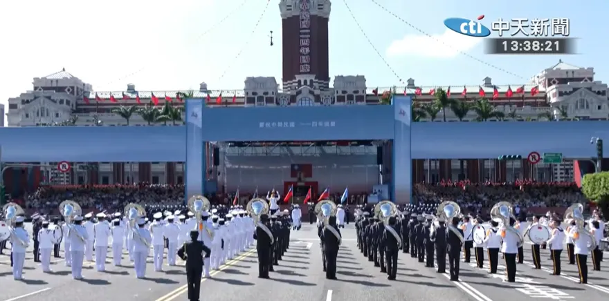 雙十國慶預演登場！雷虎小組、街舞、軍樂輪番上陣