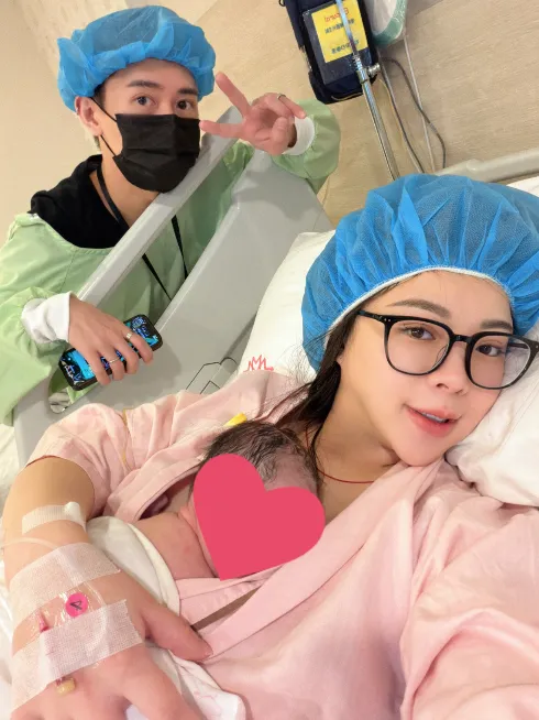 恭喜！《大學生了沒》朱咩中秋節產女　讚帥尪：超級神隊友