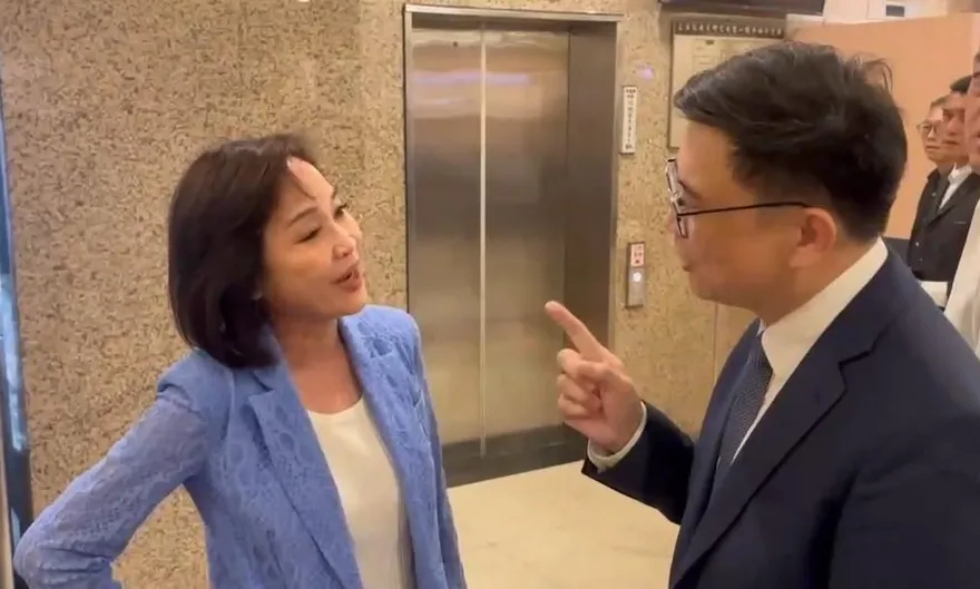 美濃大峽谷案延燒！　柯志恩、賴瑞隆立院狹路相逢當場爆吵