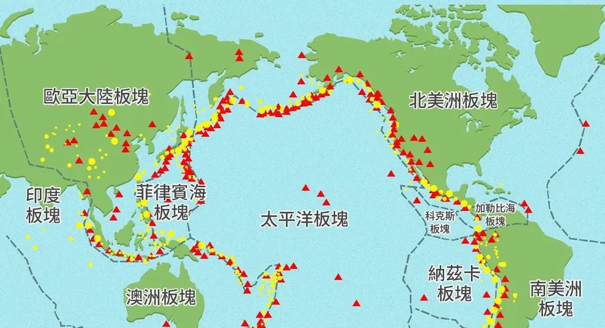 破8成地震都在這！　「環太平洋地震帶」全球最活躍