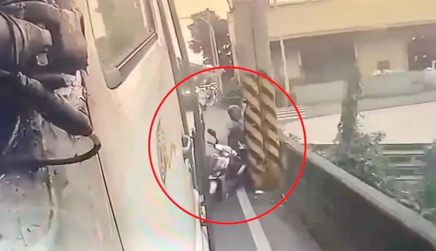 影/彰化阿伯自撞電桿又被貨車夾擊　骨折命危送醫搶救