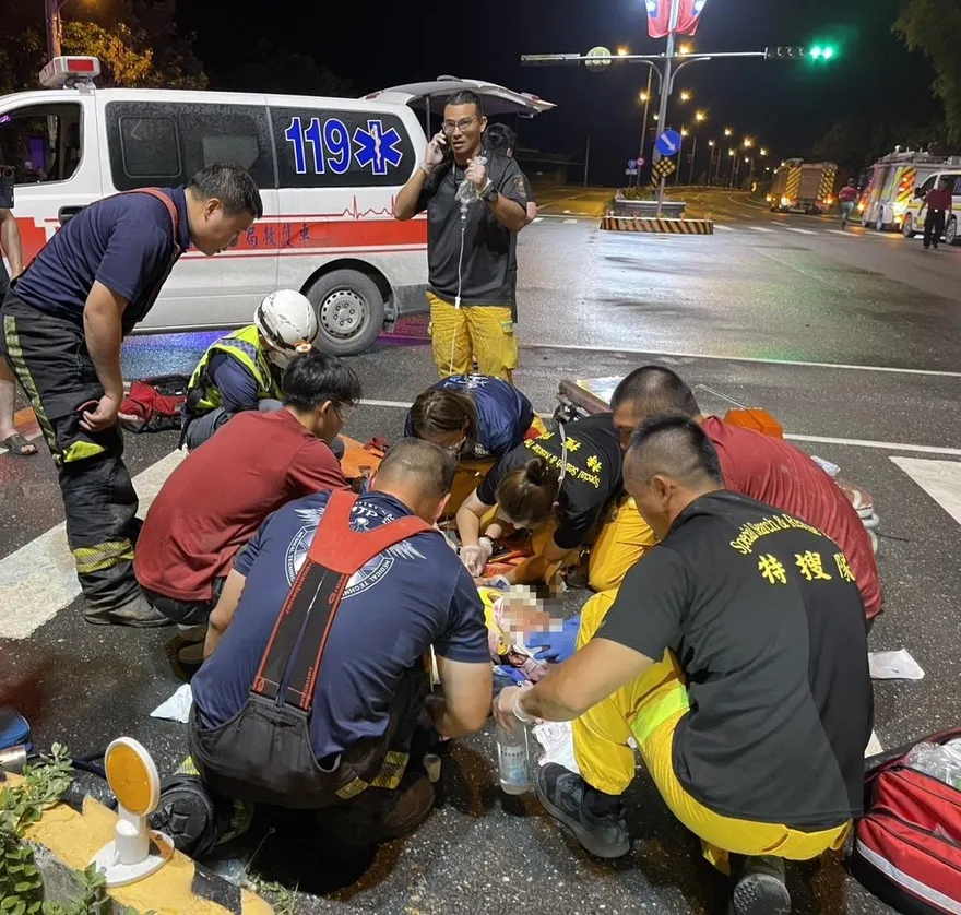 影/花蓮車禍患者命危！　桃園特搜隊路過「跨縣市」搶回生命