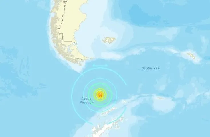 德雷克海峽發生規模7.8強震　發布海嘯警報