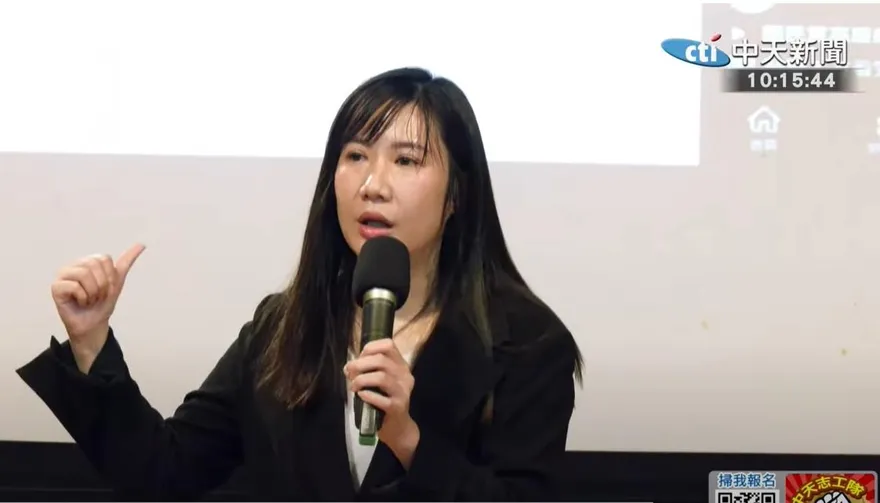 當眾與郝龍斌接吻！柳采葳怒嗆AI合成：明天報案提告