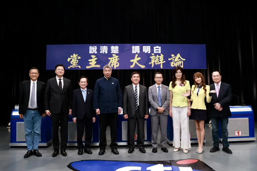 國民黨主席大辯論/蔡正元犀利提問「怎樣算是舔共」？五強回應一次看！