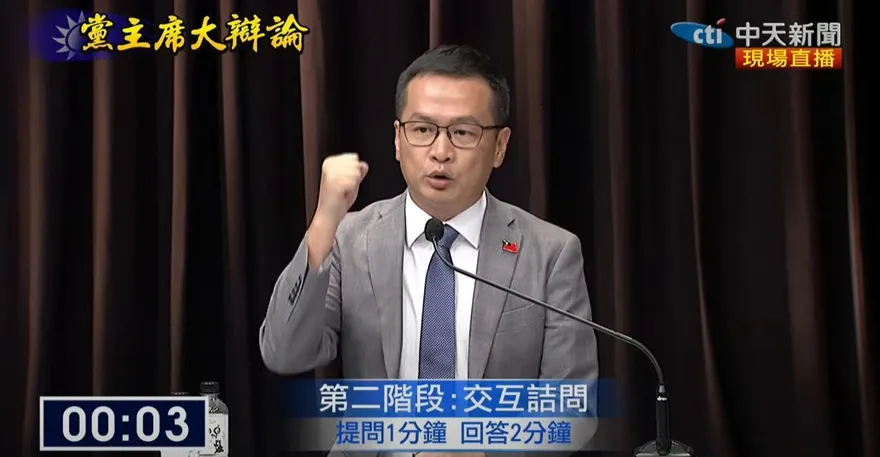 國民黨主席大辯論/ 無懼棄保！羅智強：我兼具「世代交替」與「安心可靠」