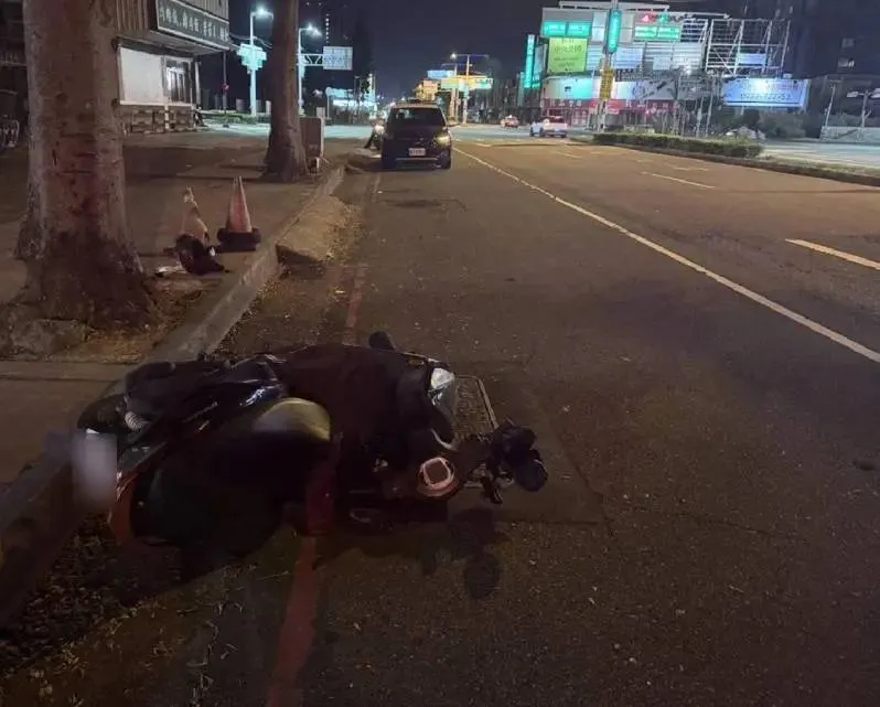 影/台中慘劇連發！老婦頭破命危　熟女騎士摔車身亡
