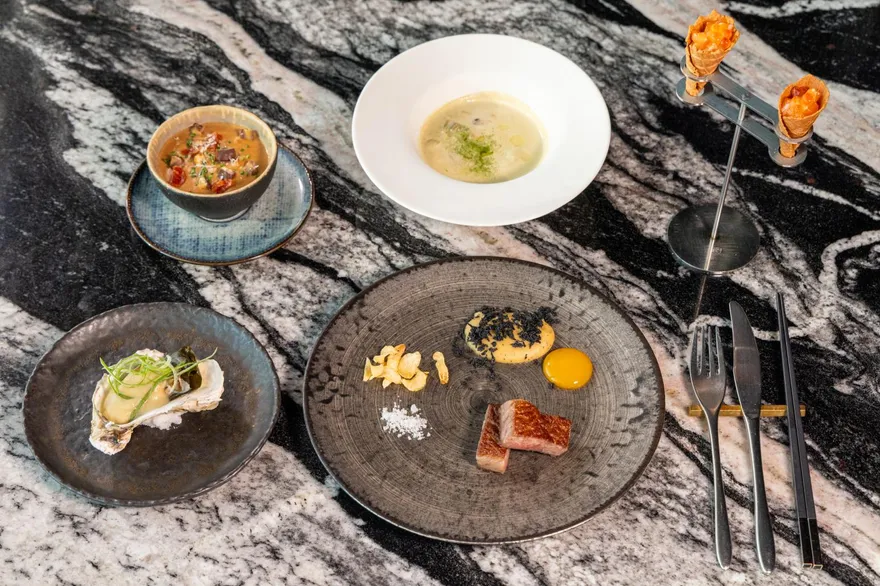 「旨醞」鐵板料理秋冬限定　鮮牡蠣栗子入饌演繹季節美味