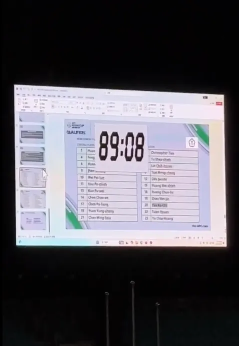 中華男足慘敗泰國！台北田徑場大螢幕播「PPT簡報」挨轟丟臉