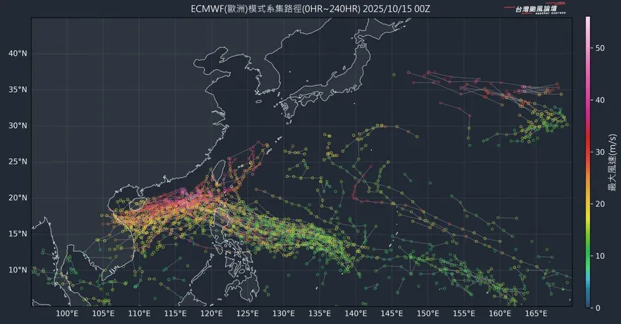 準颱風神「路徑關鍵轉折」　粉專：直撞呂宋島機率最高