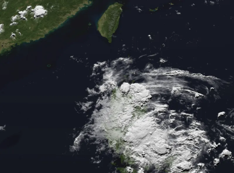 準颱「風神」共伴效應週末炸雨！北宜花警戒　高溫剩25度