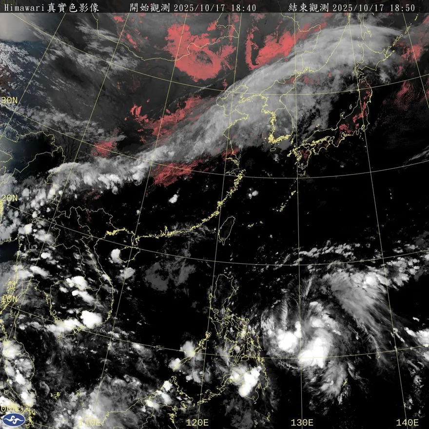 「準風神」颱風估18日凌晨生成　氣象署：將往西朝呂宋島移動！