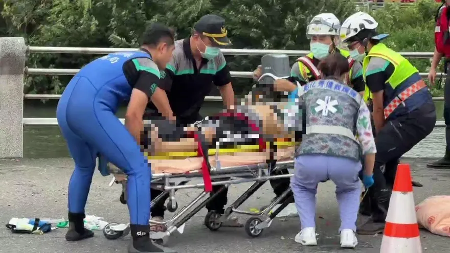 彰化大水圳成死別地！74歲婦失足墜落　夫勇跳搶救仍喚不回