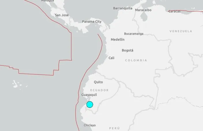 厄瓜多規模5.5地震鄰國秘魯也有感　居民嚇壞「以為房子要倒」