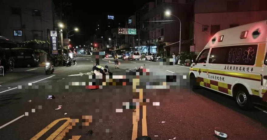 嘉義中埔台18線車禍！7旬女騎士遭撞重傷　送醫不治