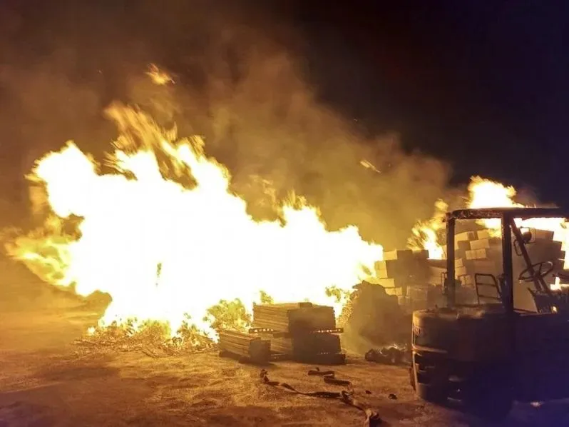 影/2週以來第二起！澎湖又有工地大火、狀況一度危急