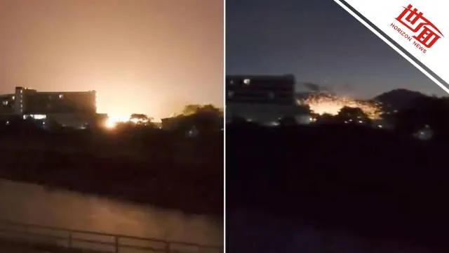 影/徹底清剿！緬甸二度引爆KK園區內建築「火花四濺」現場曝