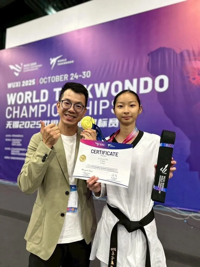 18歲台灣跆拳道新星劉侑芸世錦賽奪金！女團TWICE成奮鬥動力