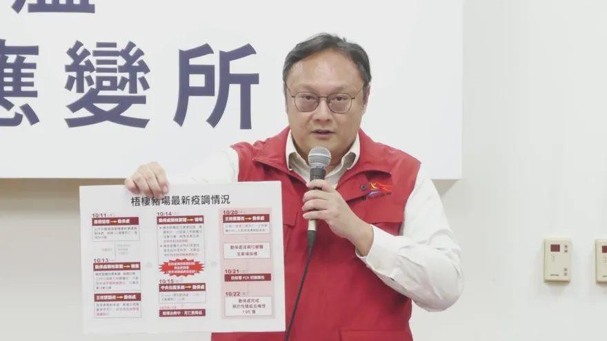 中市府補正疫調10缺失倒數計時！鄭照新持手板細說時間軸