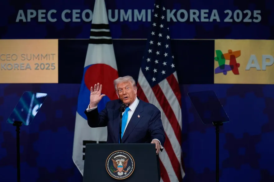 就愛這一味！川普抵韓下榻飯店　先點「起司漢堡+番茄醬」果腹