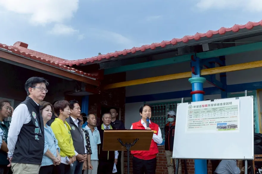 災區清運登記月底截止！賴清德回「現在還沒到」全場傻眼