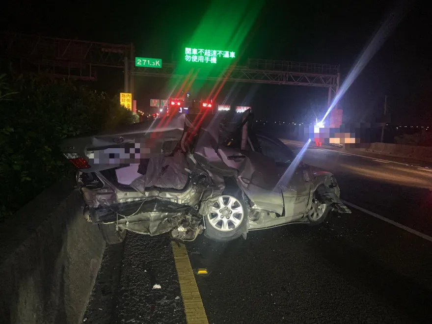 毛孩闖國道釀禍！兩車追撞狗死1人傷　驗晶片追飼主究責