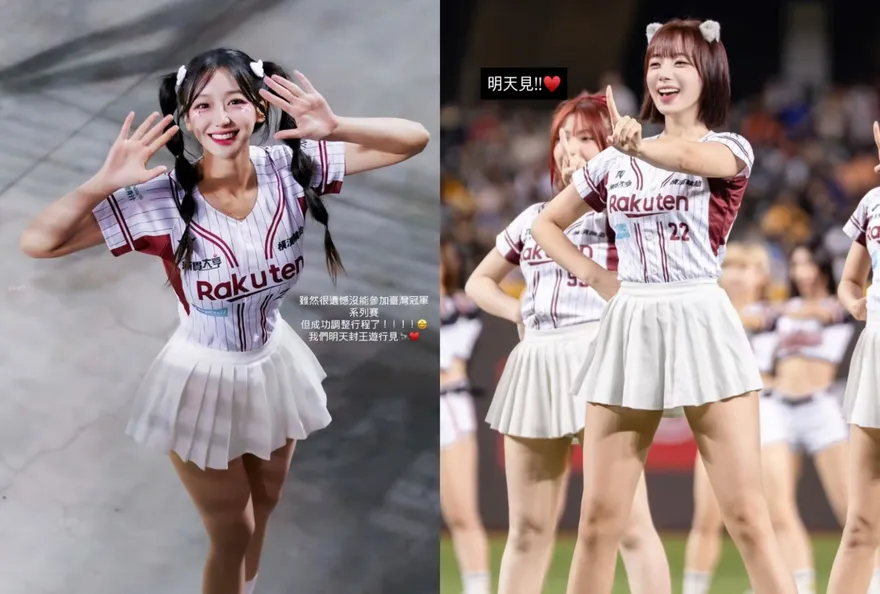 中職/河智媛、禹洙漢回歸！樂天封王遊行　韓籍三本柱合體