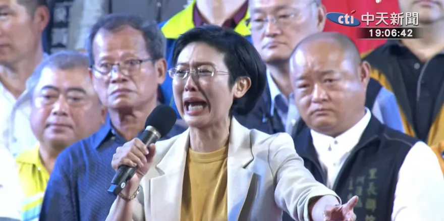 林岱樺造勢喊請「天公伯」主持公道　陳時奮開酸：演技出眾但無實質意義