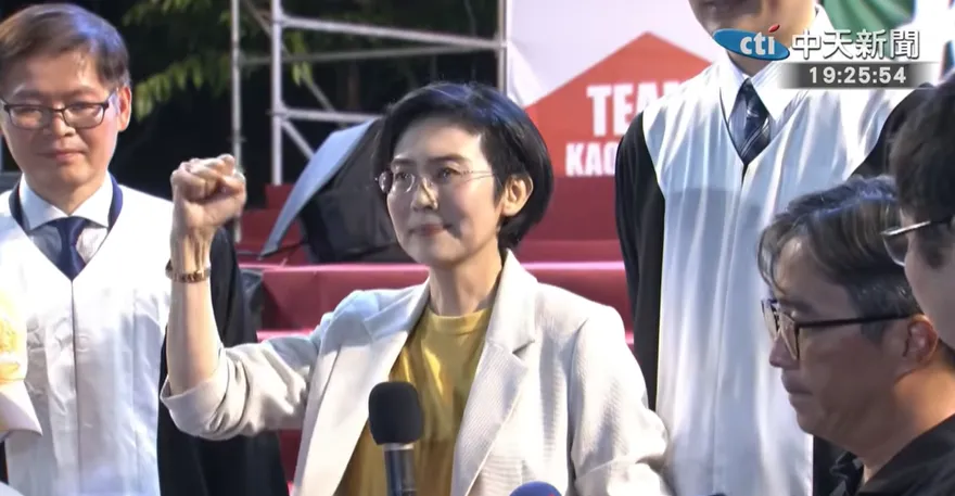 林岱樺岡山造勢衝3萬人！沈富雄直呼「震撼」：仙姑厲害