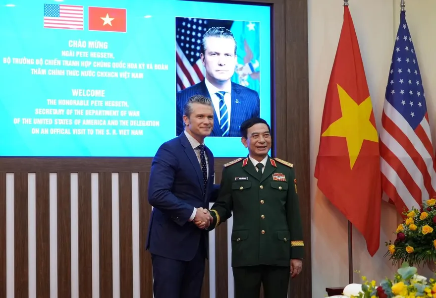 美越防長雙邊會談河內登場　強調軍事合作利區域和平