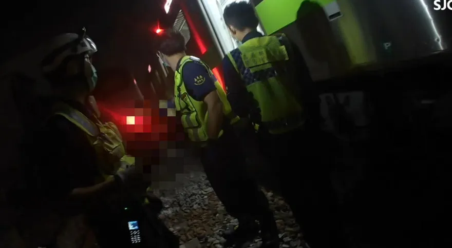 嘉義水上鄉台鐵撞人！ 50歲男子死亡　事故路段恢復正常行駛