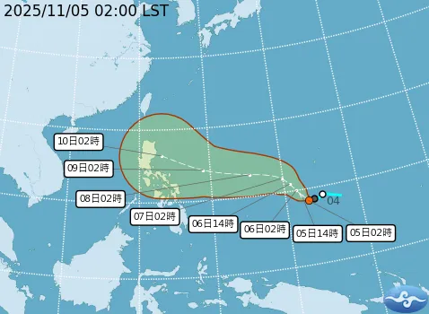 準鳳凰颱風3預測路徑曝　林得恩：這條恐從「南部登陸」